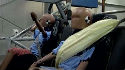 inflatable seat belts and car seats