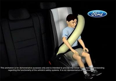 What is an inflatable seat belt?